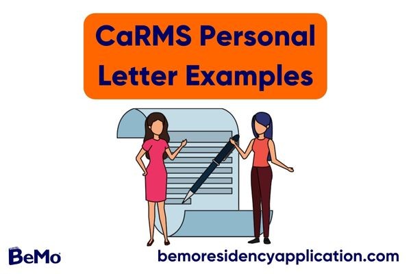 CaRMS Personal Letter Examples